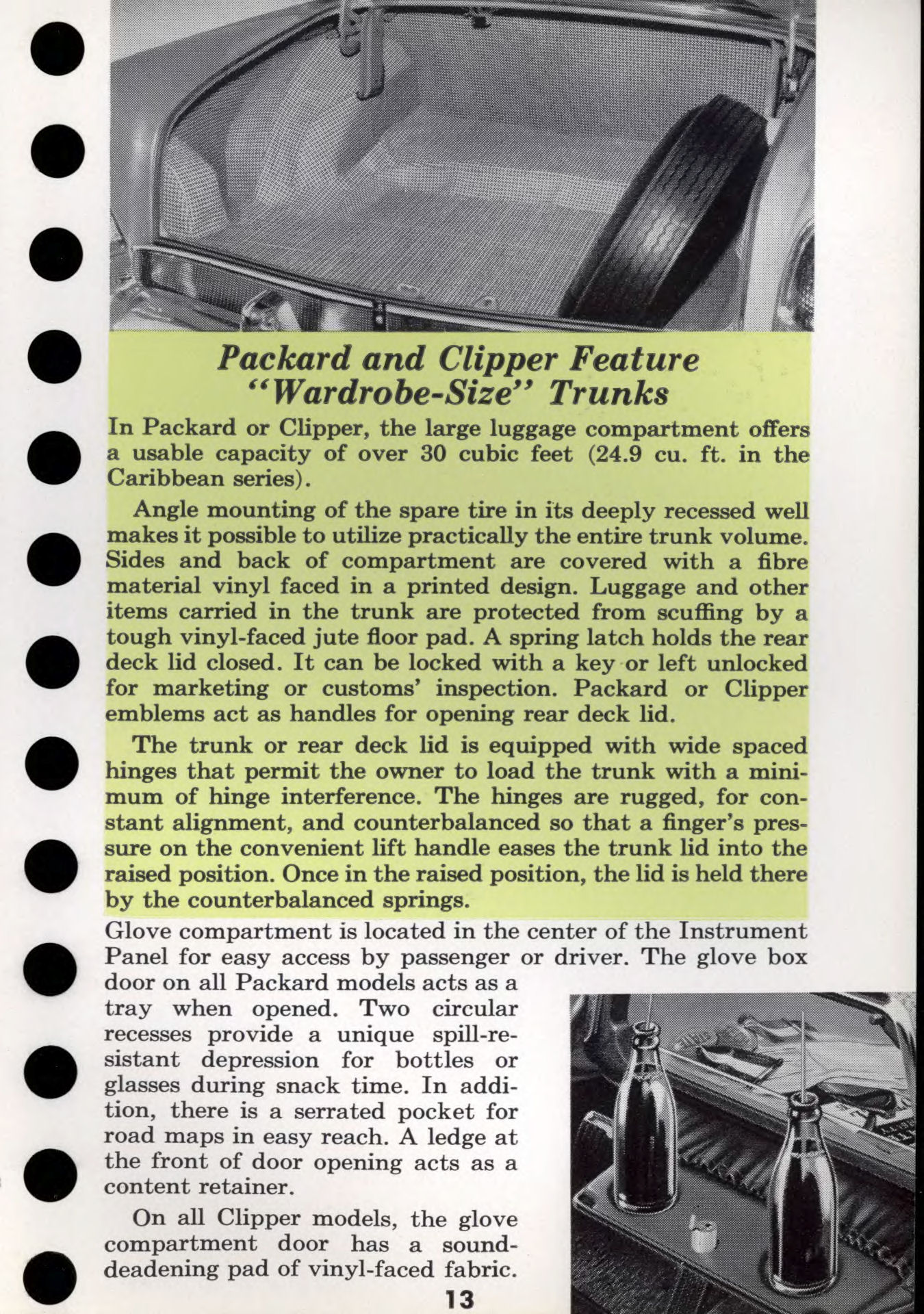 1956 Packard Data Book Page 107